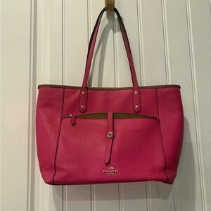 Pink Coach City Tote